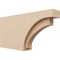 Ekena Millwork 2in. W x 6in. H x 12in. L Rivera Woodgrain TimberThane Rafter Tail, Primed Tan RFTUR02X06X12RIVRCPR - alternate 1